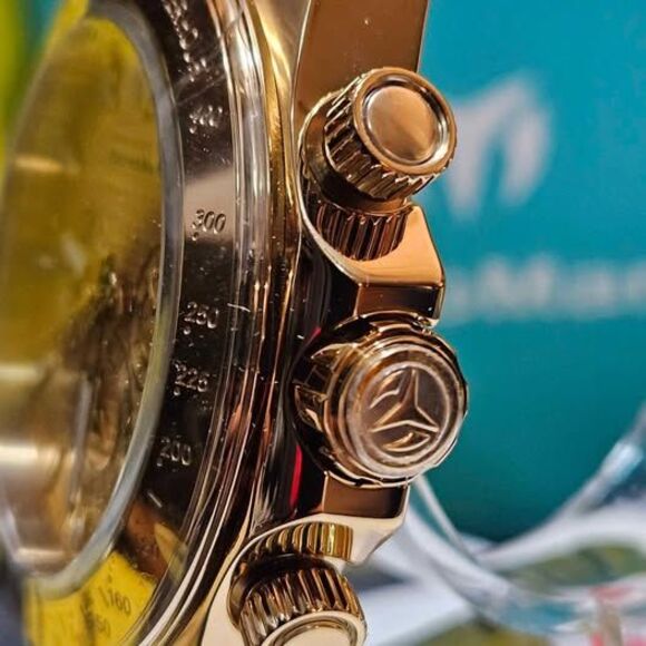 TechnoMarine Gold Chronograph Men’s Watch – Stainless Steel / New - Picture 8 of 8